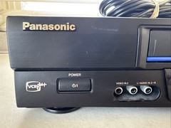Panasonic VCR Plus PV-V4611 Blue Line 4 Head Hi-Fi Stereo Omnivision, Tested!