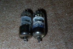 2 – 3GK5 Glass Amplifier Vacuum Tubes Item #455