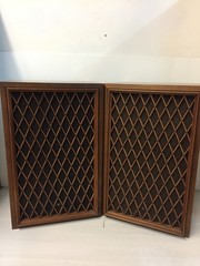 Pioneer CS-99 Vintage 5-Way Floorstanding Stereo Speakers Wood Lattice (Pls Read
