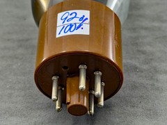 (1) NOS RCA 6L6G Power Tube Micanol Base Black Plates 1948 Tests NOS Amplitrex
