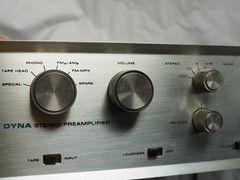 Dynaco (Dyna) PAS tube preamp, UNTESTED, for parts or repair,pretty clean inside