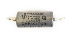 Lot of 100 Vintage Sprague Vitamin Q 0.1uf 200VDC Capacitors Guitar Tone Caps