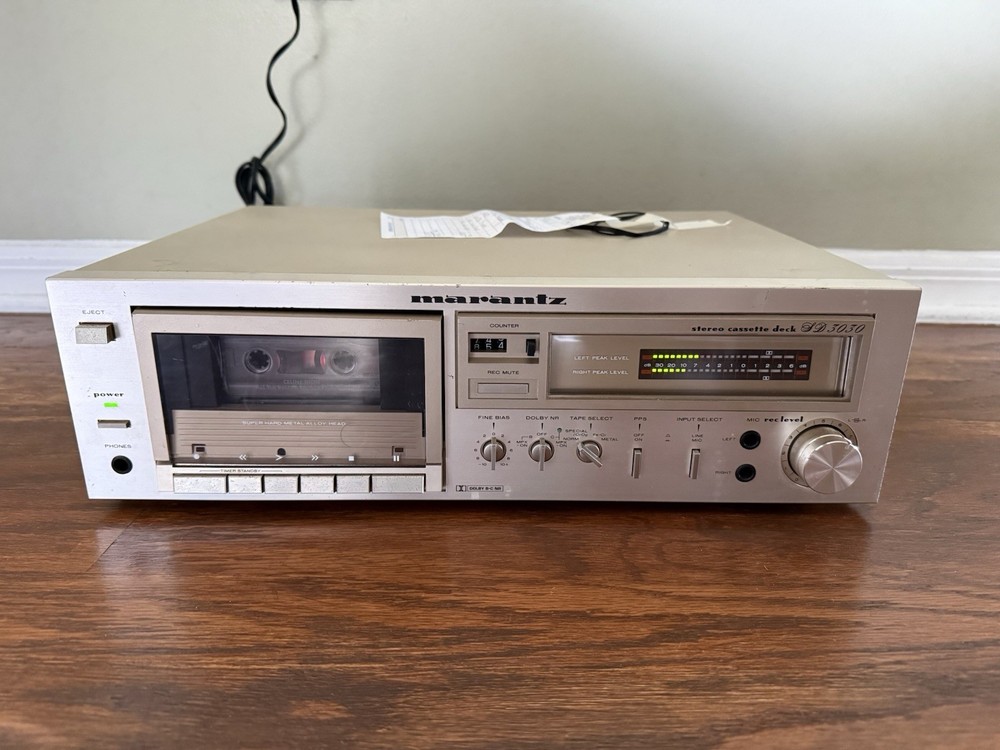 Vintage Marantz SD3030 Stereo Cassette Deck (SERVICED)