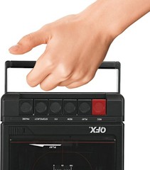 Portable Retro Cassette Recorder with USB Recording