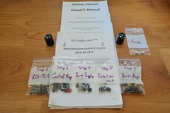 Pioneer SA-7100 rebuild restoration recap service kit fix repair capacitor