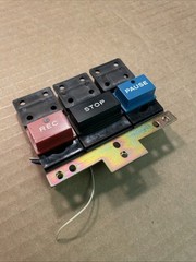 Teac A-3300S A-2300 A-2340SX Function Button Assembly Cluster REC STOP PAUSE
