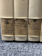 BASF Lot of 10 Reel to Reel Hard Plastic, Recorded Reels Untested, 7″