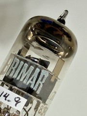 ONE Brimar PCC88 7DJ8 Tube / Amplitrex Tested +100% / In Box / Halo Getter