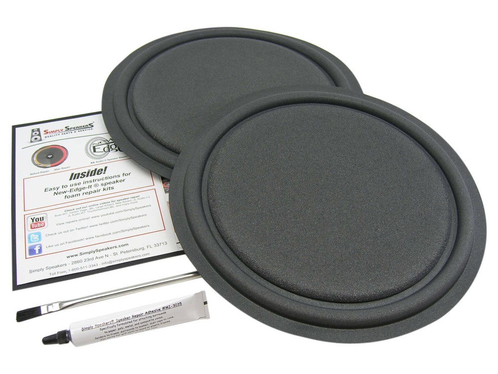 ESS Speakers AMT1 A,B,C,D 12″ Passive Radiator Replacement Repair Kit # PASK-12