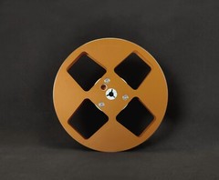 1 Pcs Pro Aluminum 7” Empty 1/4” Take Up Reel For TEAC AKAI SONGY PIONEER