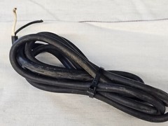Bell Carillon 6060 Tube Amplifier Power Cord Cable Plug Original Part