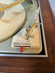 Vintage PACKARD BELL SOLID STATE RPS 02 W/ GARRARD TURNTABLE Wood Cabinet