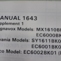 NAP Magnavox Sylvania Philco Stereo Systems Service Manual 1987