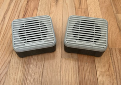 VINTAGE Radio Shack Indoor/Outdoor Mounted Speakers Cat. No. 40-1227A OPEN BOX