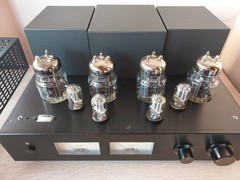 Custom Handcrafted 6C33C 6S33S Push-Pull Tube Amplifier Class A 2x12W High-End