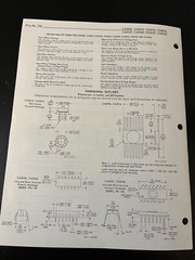 RCA TECH OP AMPS CA3008 CA3015 CA3029 CA3037 CA3010 CA3016 CA3030 CA3038 JB90