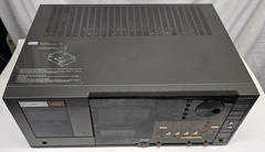 Vintage -Mitsubishi 7 Cassette Changer, Receiver, System #DA-L70-Japan -WORKS