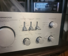 Kenwood KA-501 Integrated Amplifier 65w/Channel Stereo Tested
