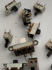 Group Lot SWITCHCRAFT SWITCH SLIDE Siemens Guitar Electrical Vintage Old Parts