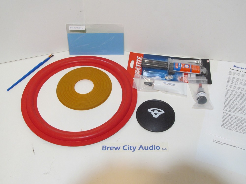 Re-spider repair kit for Cerwin Vega Fits almost every 12″ with 2″ coil