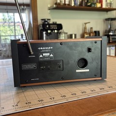 Vintage Radio Crowley Wood AM/FM Radio Partially Broke!
