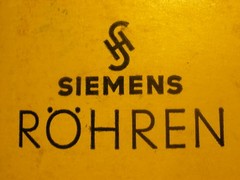 1 Pair Vintage NIB EL42 CV3890 SIEMENS TUBE BATTERY PORTABLE RADIO AUDIO RÖHREN