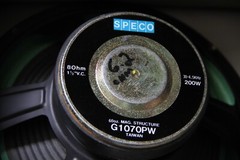 1 PAIR SPECO 10 Inch Woofers 200 Watt 8 Ohm Audiophile Speakers 60 Oz Magnets