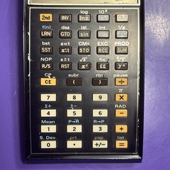 VINTAGE 1976 TI SR-56 Calculator CIB – 0876 Early Run – BENCH TESTED