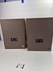 VINTAGE 70s Radio Shack Realistic Minimus-5 Tandy Wood Bookshelf Speaker 40-255B