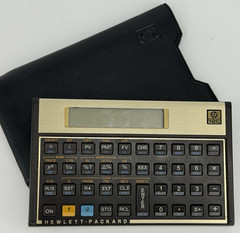 Vintage HP 12C Financial Calculator Tested Working w Original Case Malaysia