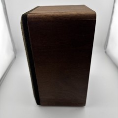 Vintage Realistic Minimus 7W Speakers Cat No 40-2039C Walnut Wood 8 Ohms 40W Max