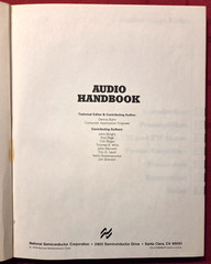 Audio Handbook National, Paperback 1976