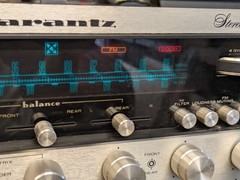 Marantz 4230 Stereo + Quadradial Receiver Untested Powers Up Sold As Is