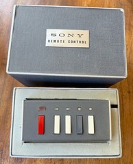 Sony TC-777 Reel-to-Reel Remote Control- super rare w/ box! Remote ONLY!!