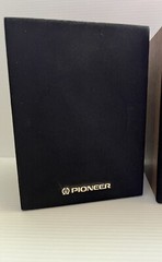 2 Vintage Pioneer CS-X300-Q + 1 Cs-x500-Q Surround Speakers Book Shelf Tested