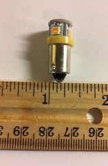 (3)BAYONET LED LAMPS /6.3V AC// KA-6100 5700 9100 2002 8300 – DIAL METER Kenwood