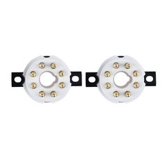 1pcs Amptata 8pin Tube Socket Octal Gold EL34 6SN7 KT88 5U4G 274B 6L6 5AR4 6V6