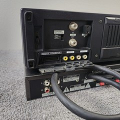 Aiwa AV-50M Beta Hi-Fi VCR Recorder Stereo Integrated Amplifier SV50M UNTESTED
