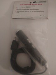 Audiotronics vintage tape recorder microphone (Model AM-1 3) 500 ohms NOS
