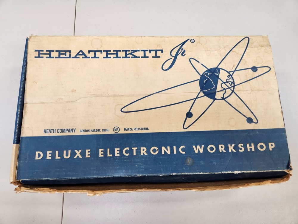 Heathkit Jr. DELUXE ELECTRONIC WORKSHOP – See Pictures & Read Description