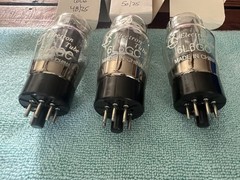 Lot of 4 Stenciled China ST 6L6 Tubes – Quad