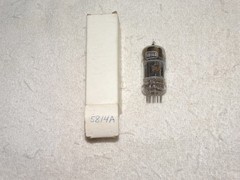 2 x 5814A (12AU7) RCA Tubes*Super Strong Pair*Black-O*NOS_NIB* #R5