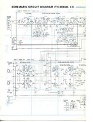 Vintage Pioneer Model TH-303/TH-3131 8-Track/AM-FM/Record Changer Service Manual
