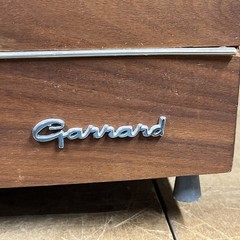 Vintage Garrard A70 Turntable With Clear Molded Dust Cover