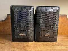 OPTIMUS PRO 7AV SPEAKER PAIR 40-2048 TESTED WORKING 8/10 MALAYSIA 8 OHMS 40W RMS