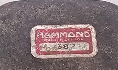 HAMMOND MODEL 382 Line to Voice Coil 500/1000 0- 3.2 -8 8 watts output