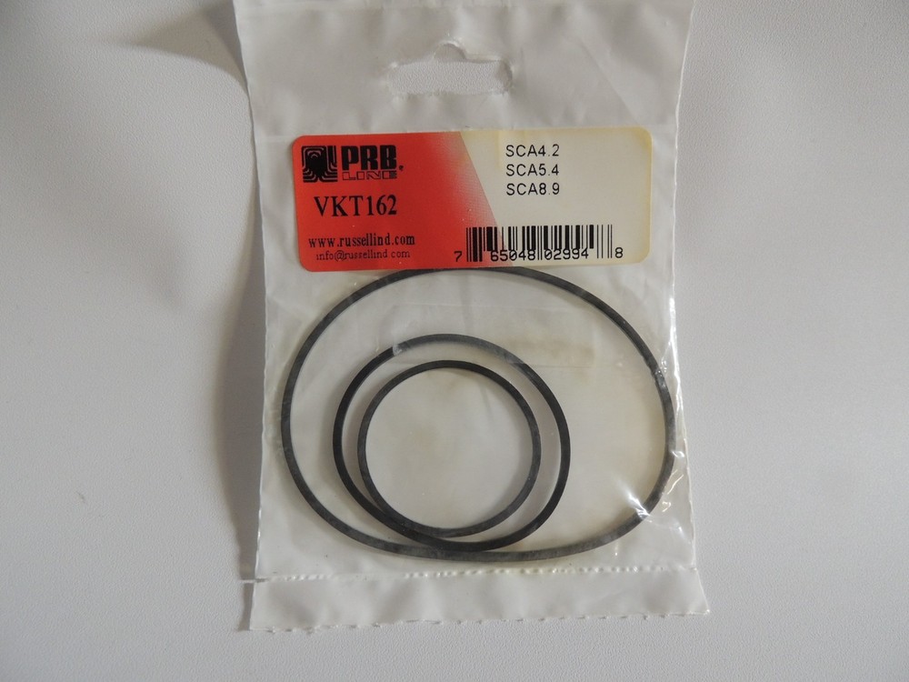 PRB VKT 162 VCR Belt Kit Includes 1 each of SCA4.2 SCA5.4 SCA8.9 belts