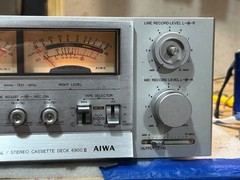 Vintage Aiwa AD-6900 Mk-II Cassette Deck