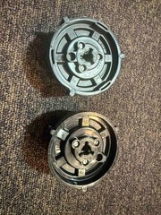 2х Otari Ampex VIF reel to reel NAB hub adapter tape player recorder