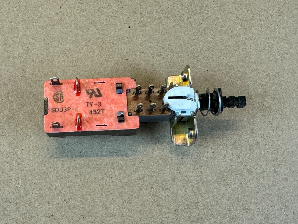 New Alps SDU3P Power Switch – NAD Realistic Marantz Concept 16.5 Sanyo